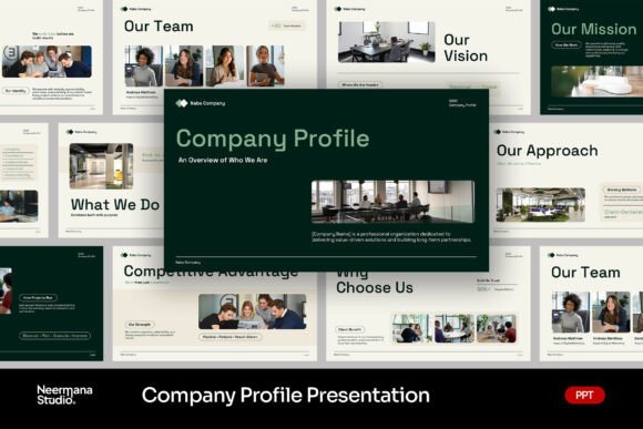 Download GRINI | Simple Company Profile PPT - Premium Resources