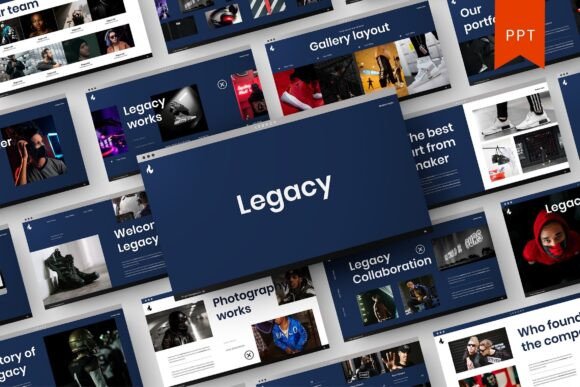 Download Legacy – Portfolio and Photography PPT - Premium Resources