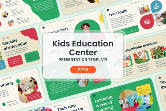 Download Kids Education Center - PPT Templates - Ppt Collection